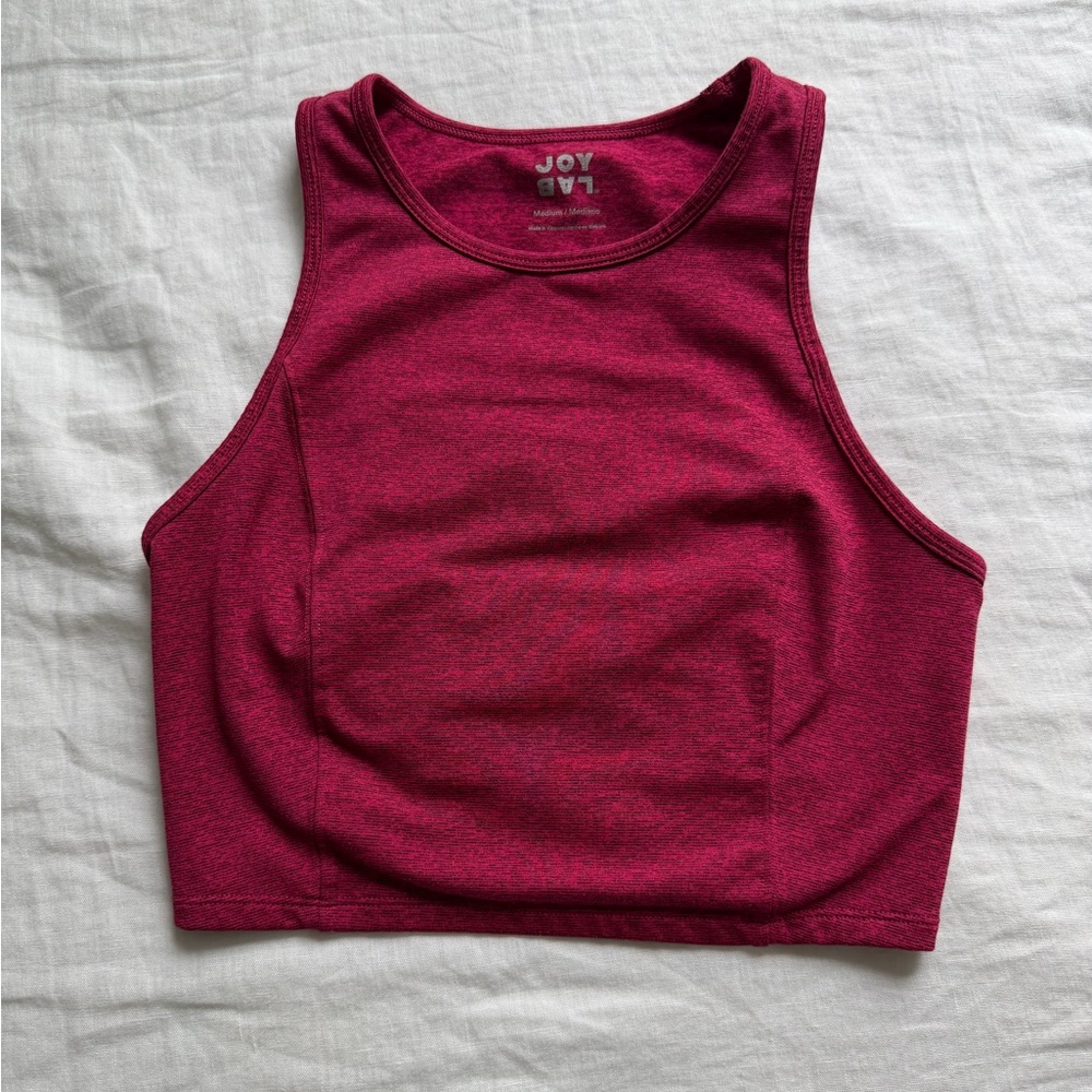 JoyLab Women's Dark Red Tank Top